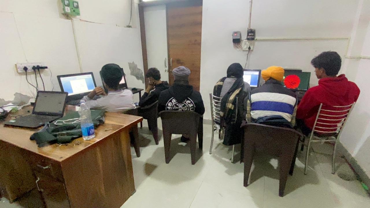 Students Working on Live Projects at SukhNexus IT Solutions